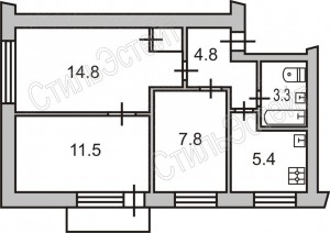 ул. Соборная (г. Винница, Ленинский район) - Продається квартира, 48000 $ - АФНУ